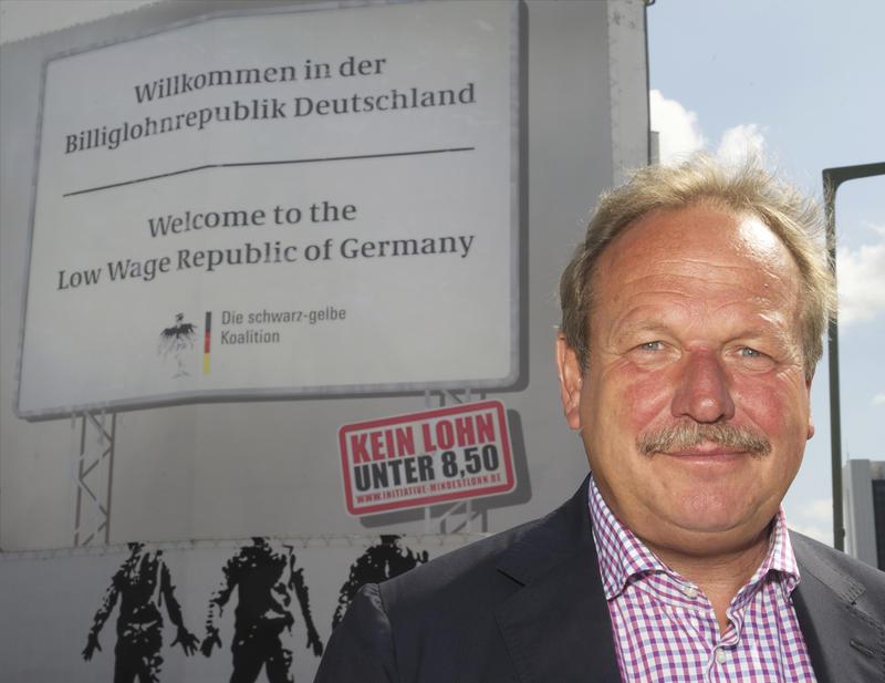 Frank Bsirske will für die Grünen in den Bundestag